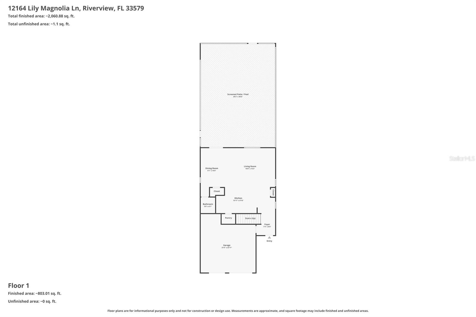 Floor Plan - 1st Floor