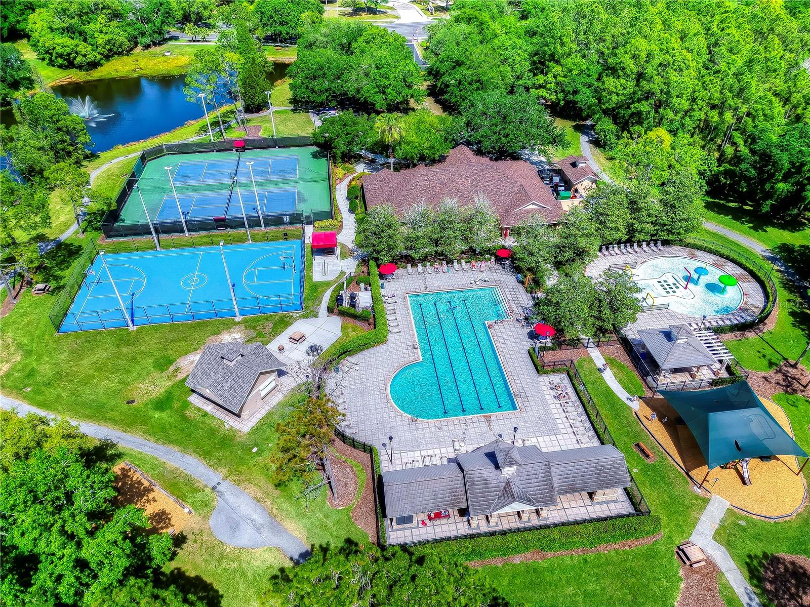 Access to pools, trails, fitness centers, parks, and top-rated schools.