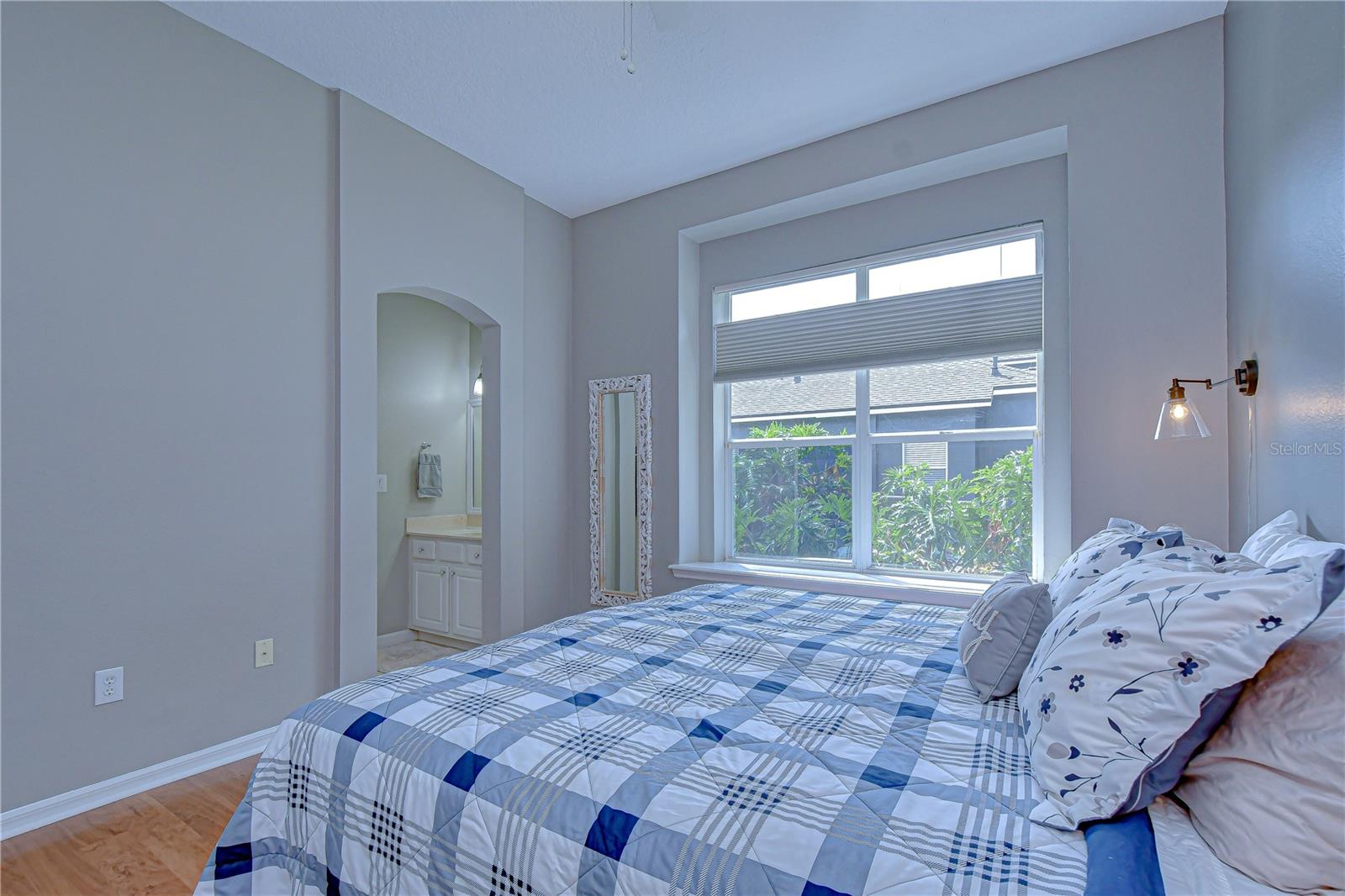 Additional bedroom connected via Jack-and-Jill bath.