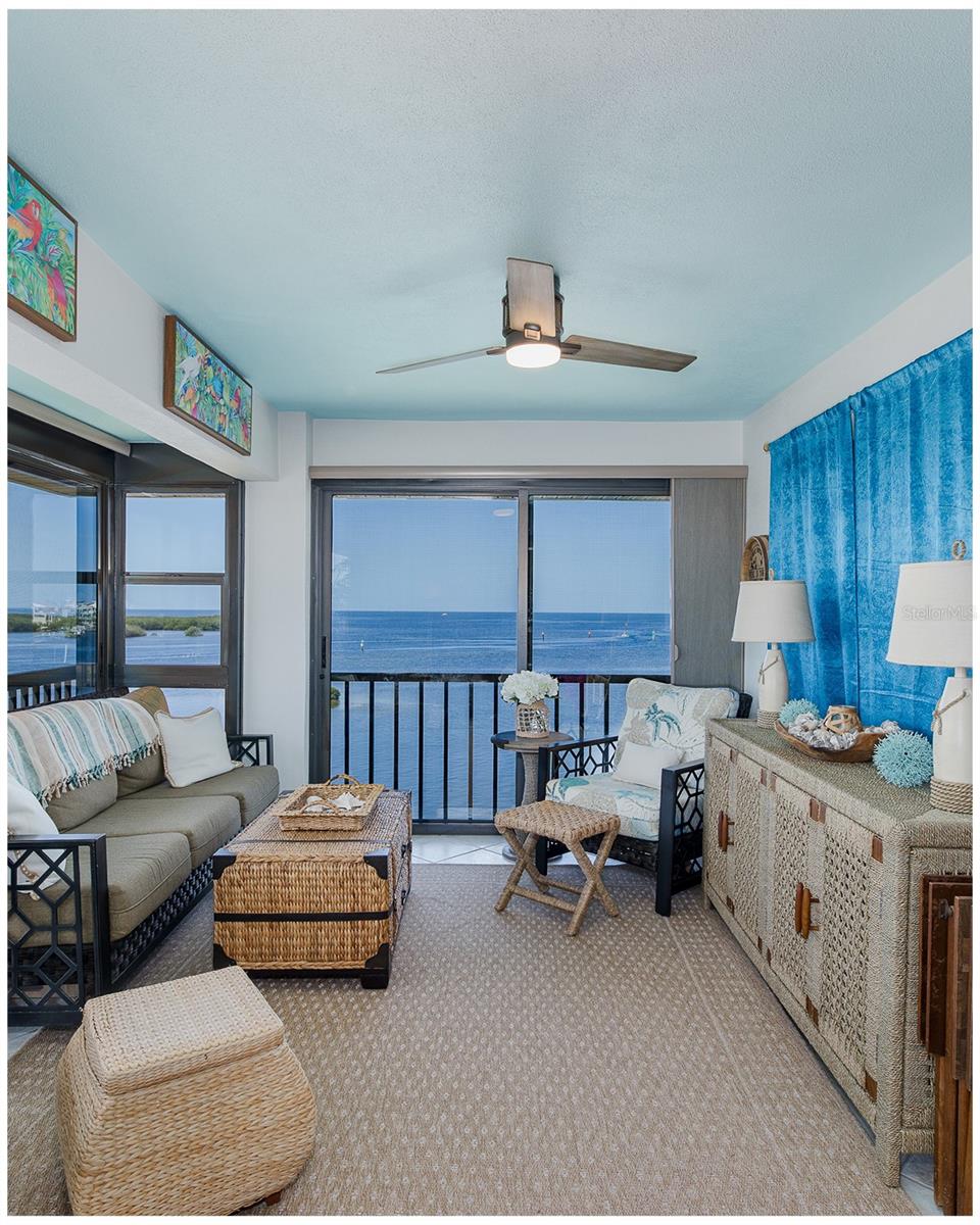 INSIDE SUNROOM WITH AMAZING VIEW