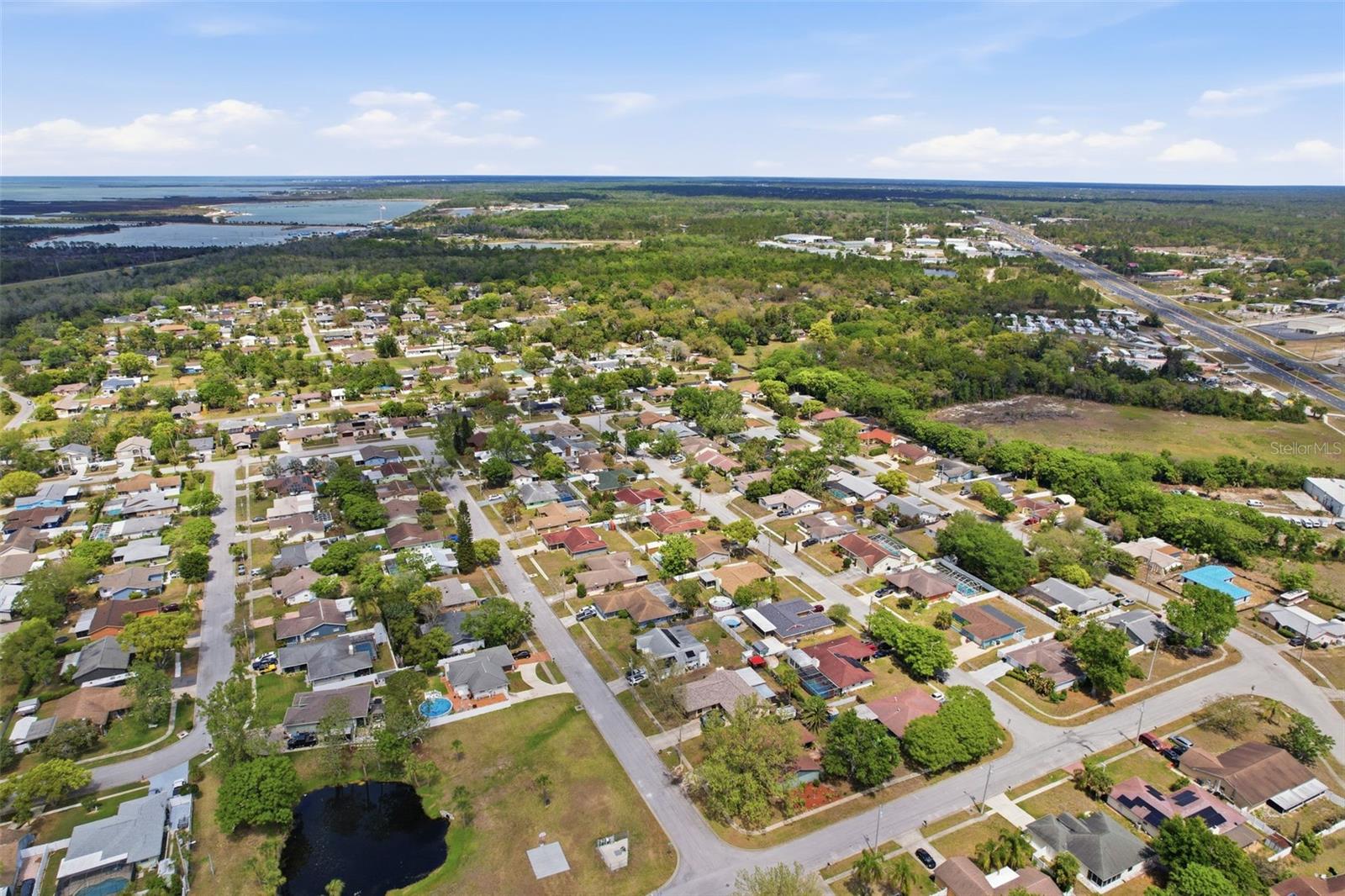 Close to the beaches yet NOT in a flood zone. No extra insurance required. Home did not flood during 2024 hurricanes.
