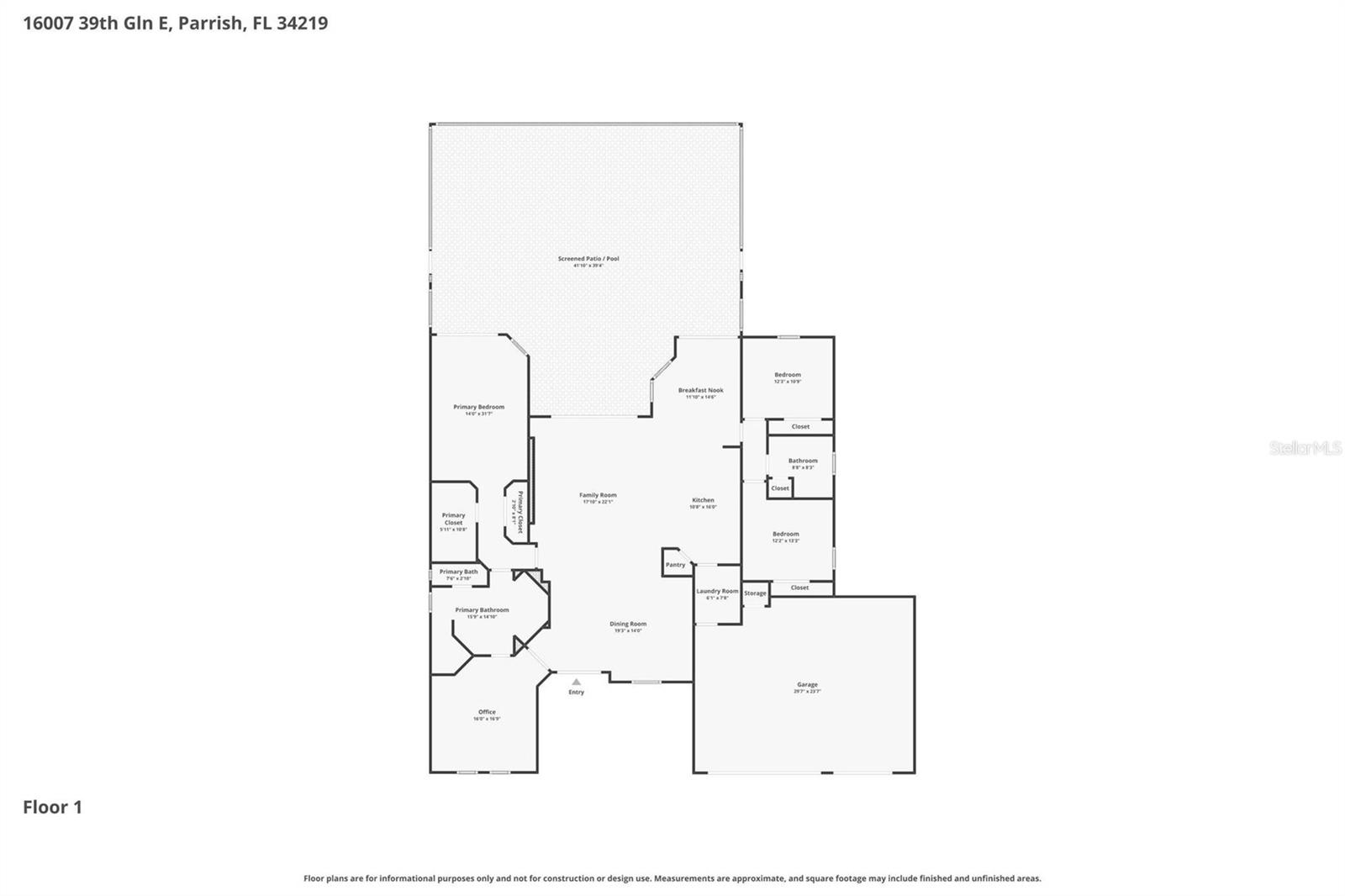16007 39TH GLN E, PARRISH, FL, 34219