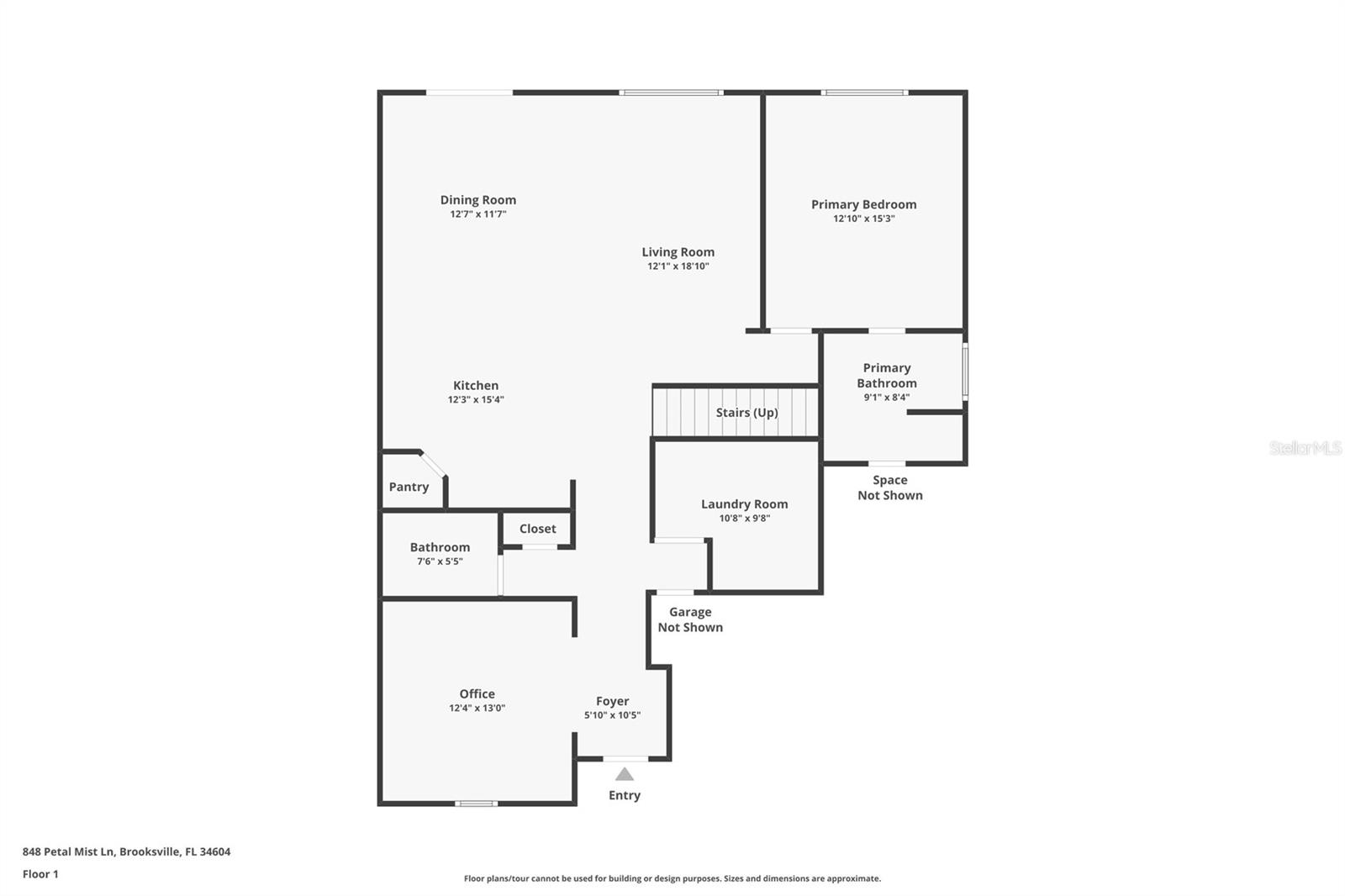 848 PETAL MIST LN, BROOKSVILLE, FL, 34604
