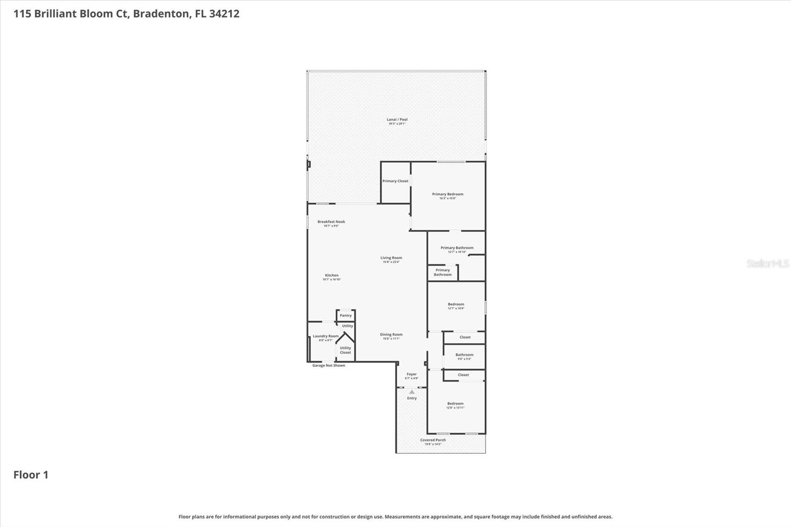 115 BRILLIANT BLOOM CT, BRADENTON, FL, 34212