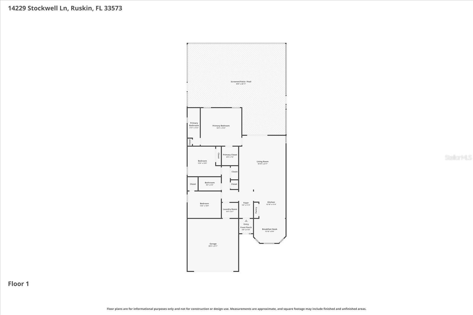 14229 STOCKWELL LN, RUSKIN, FL, 33573