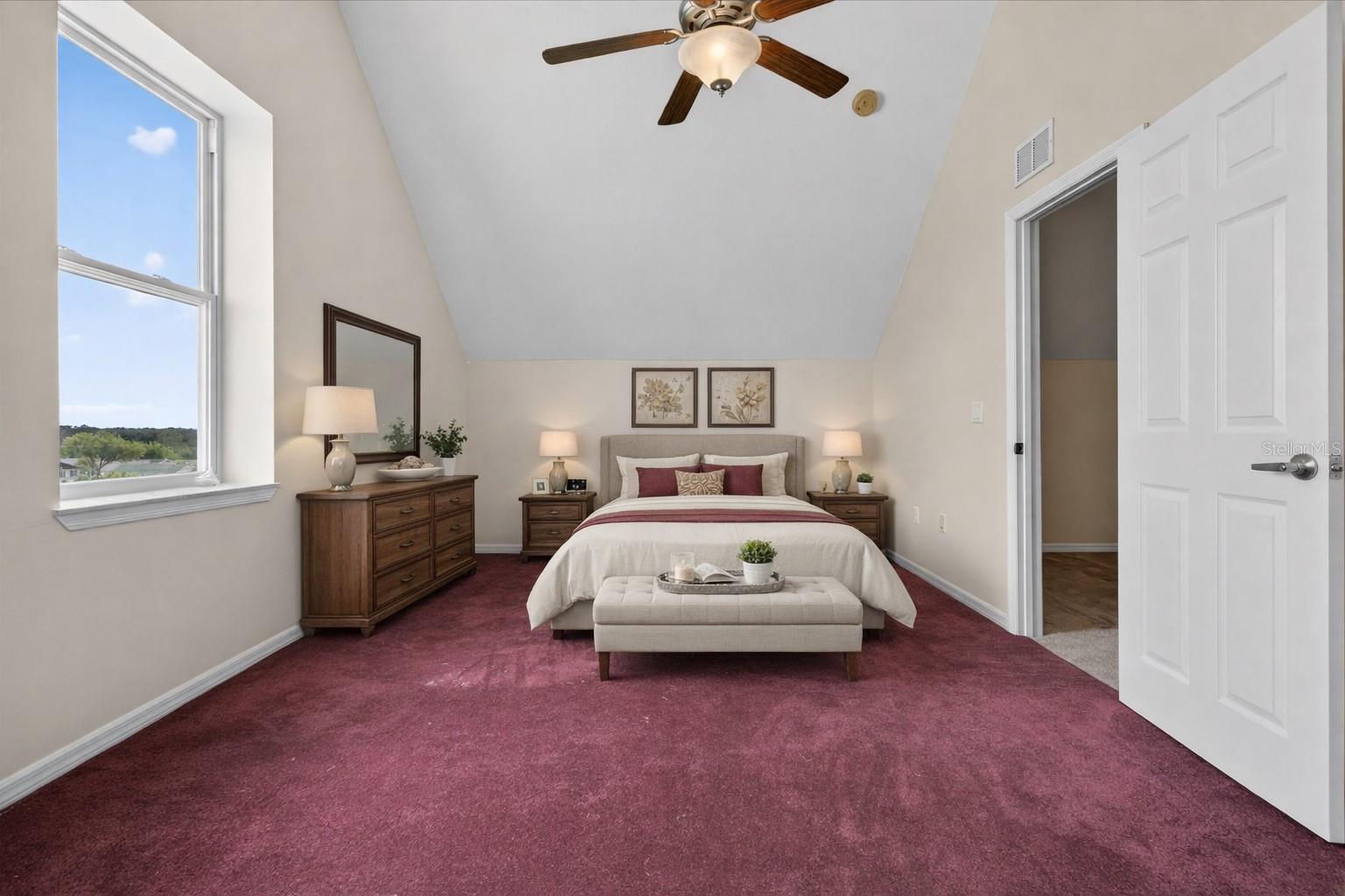 upstairs bedroom 1 virtual staging