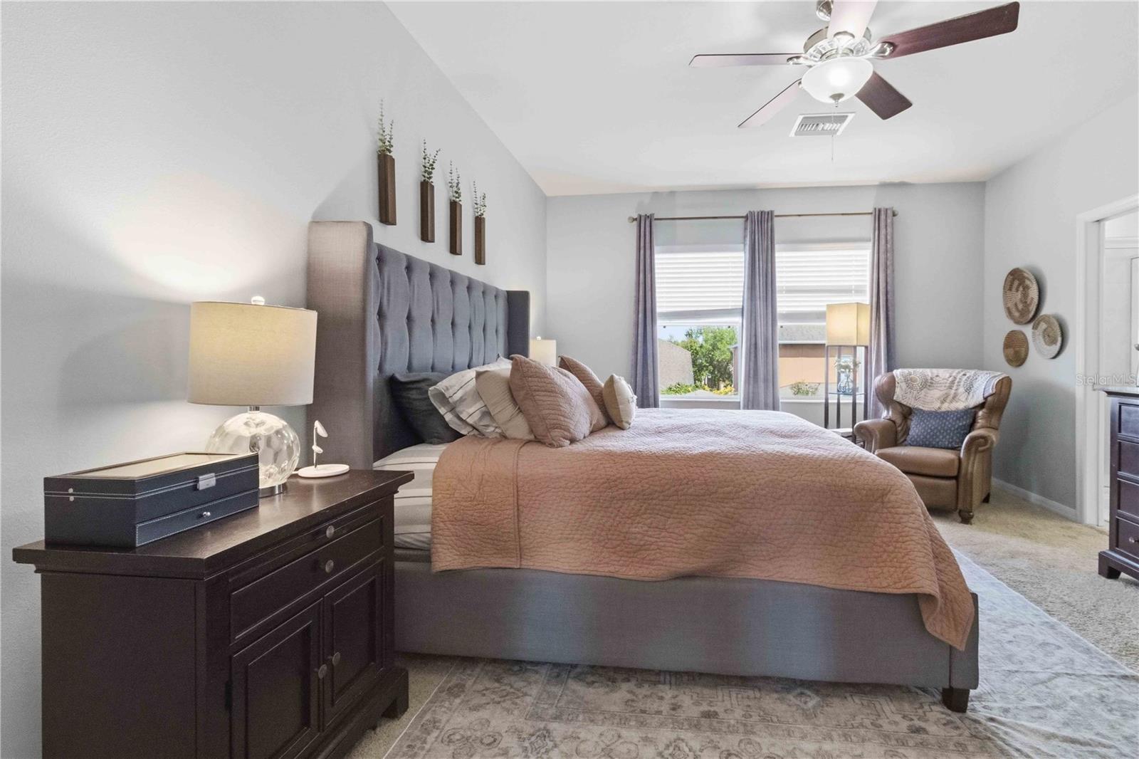 Primary bedroom suite