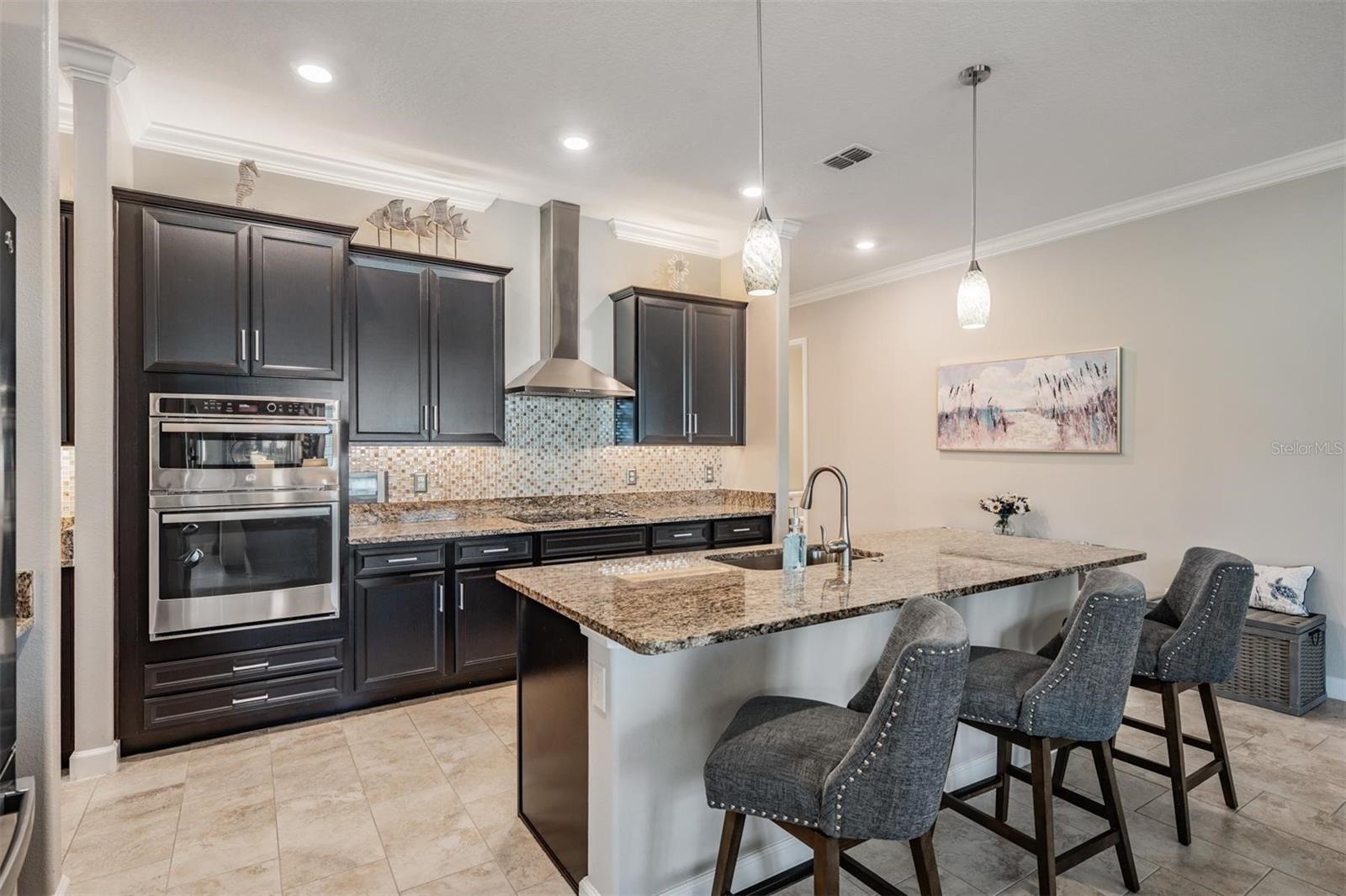 Spacious upgraded kitchen