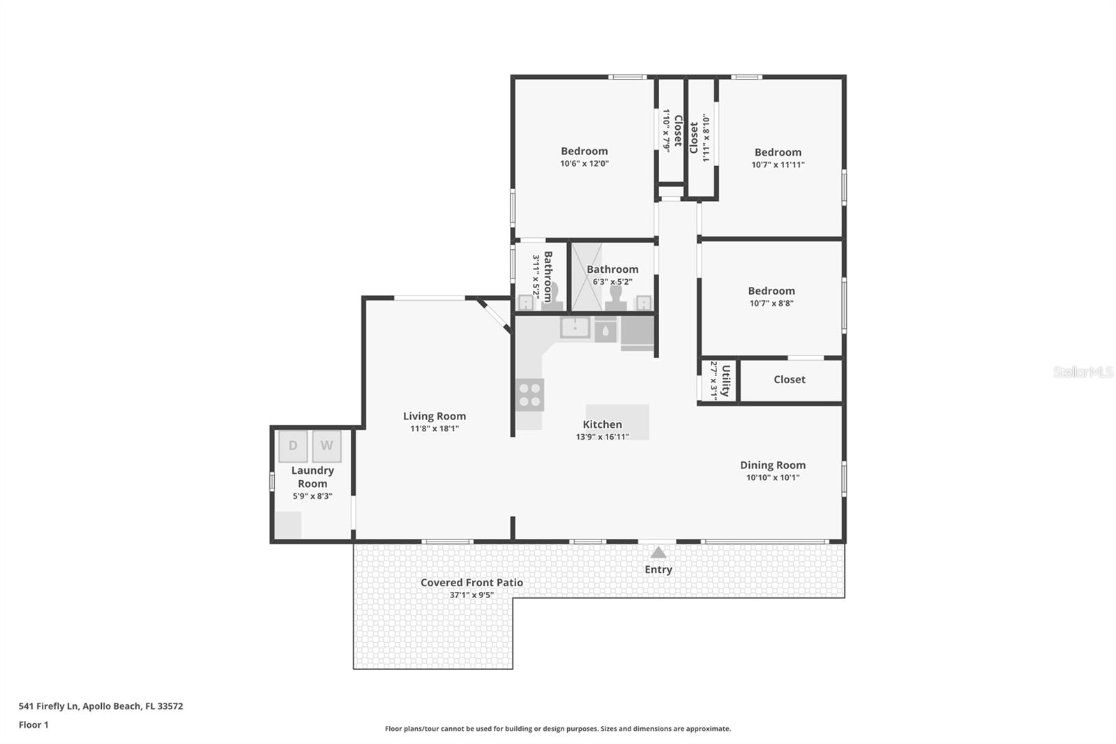 541 FIREFLY LN, APOLLO BEACH, FL, 33572