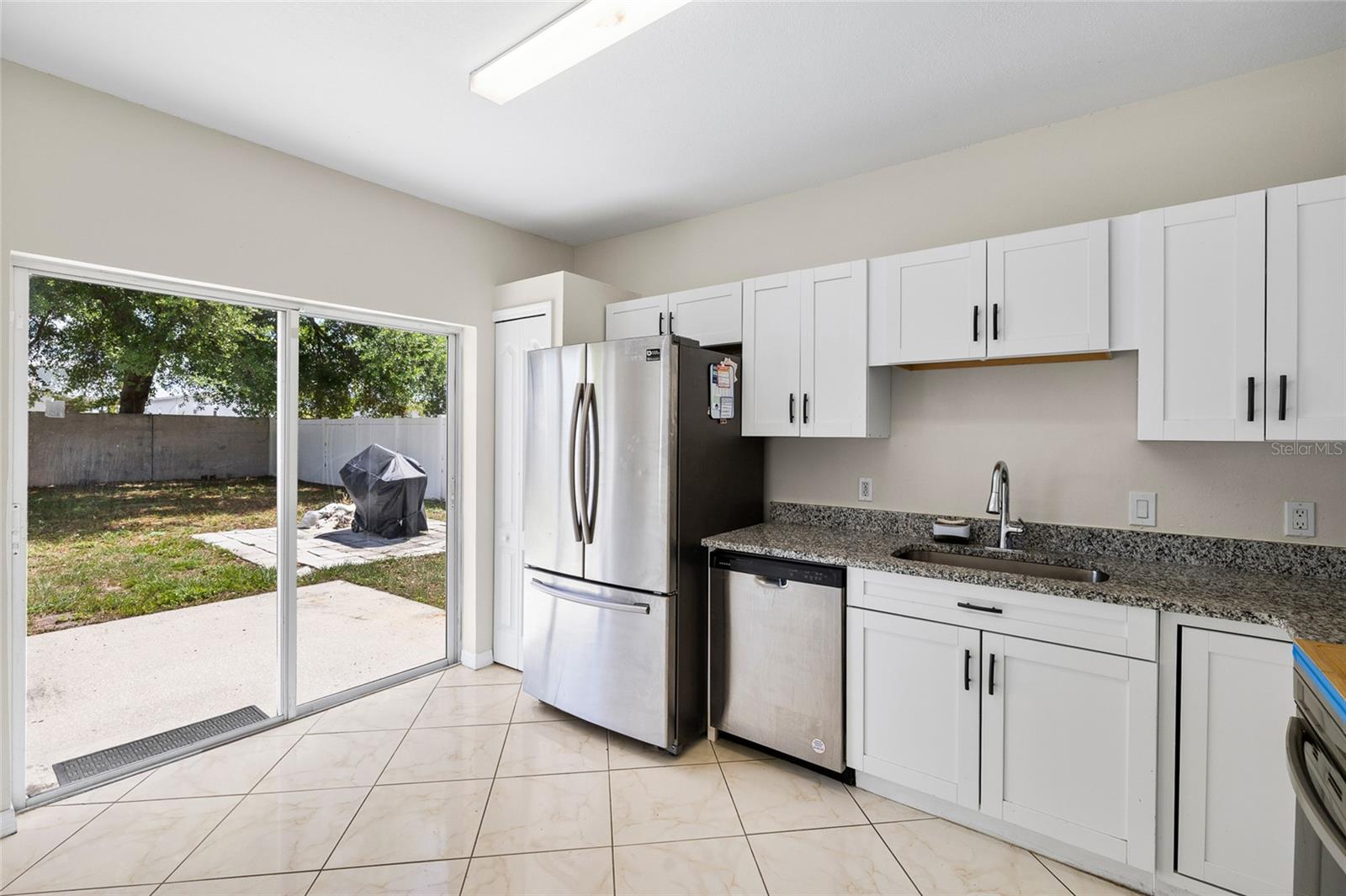 Spacious kitchen.  NOTE: Refrigerator and range DO NOT WORK.