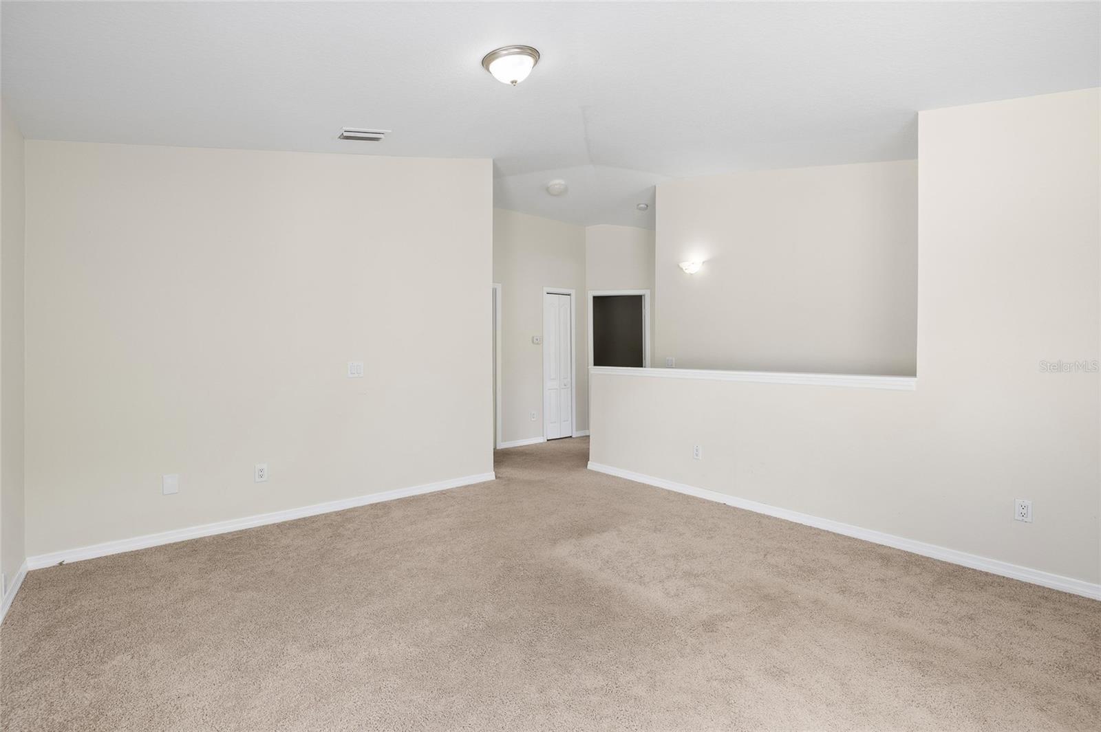 Loft has access to 3 bedrooms and a full bathroom.