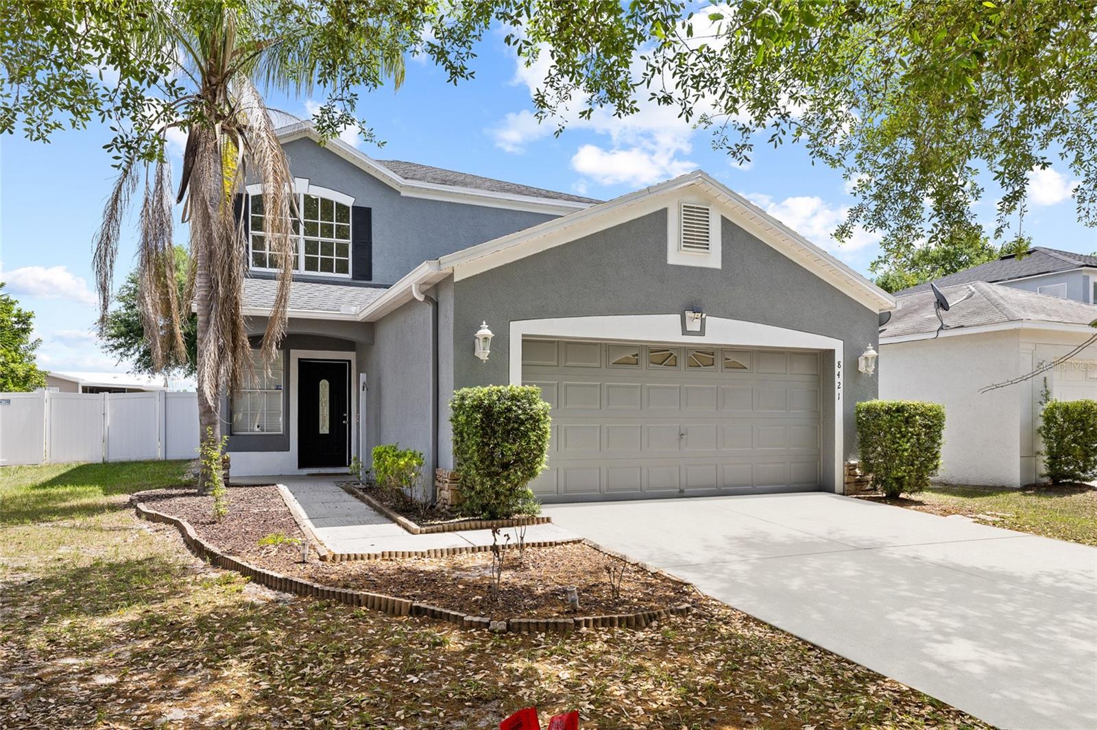 Positioned on an oversized lot with a huge backyard