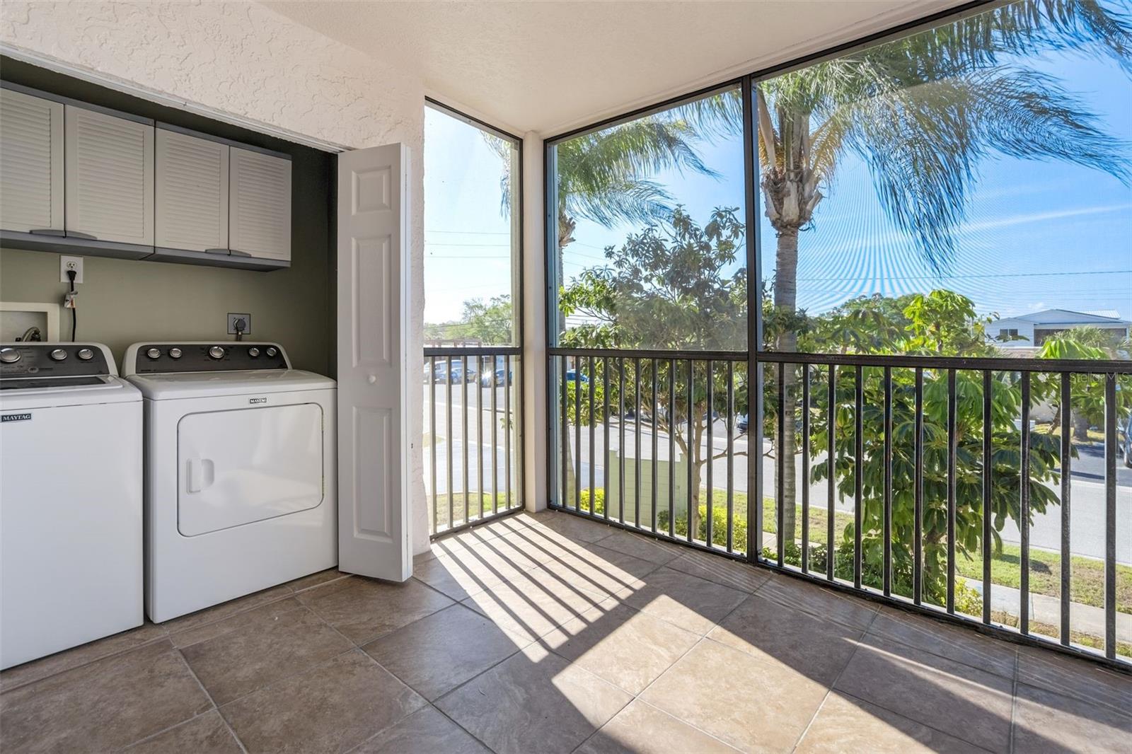 Laundry Closet/ Patio