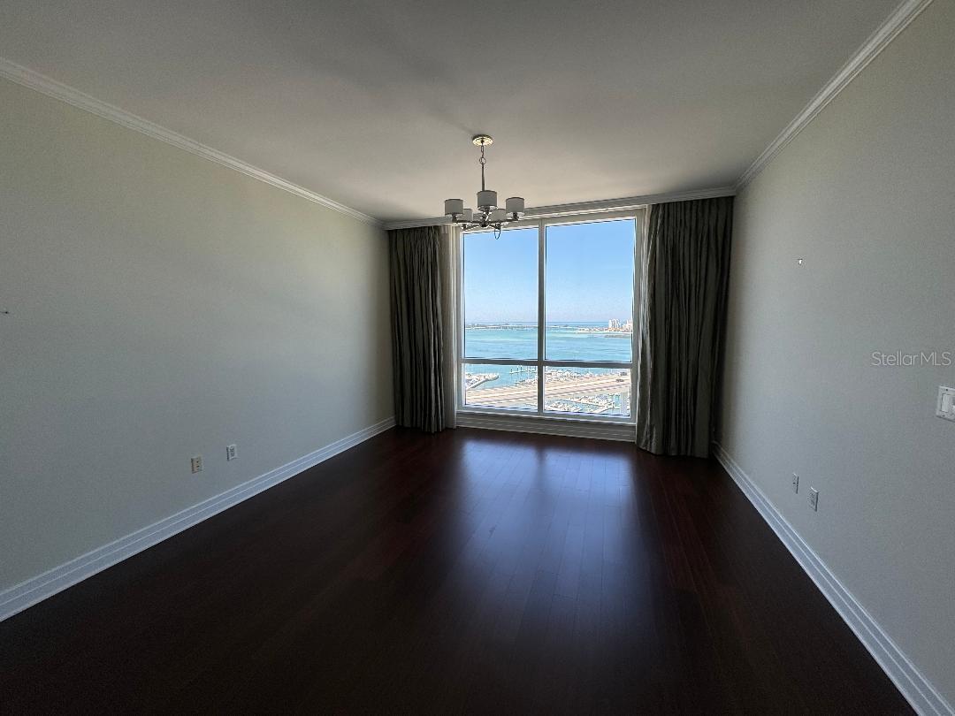 huge master bedroom with view