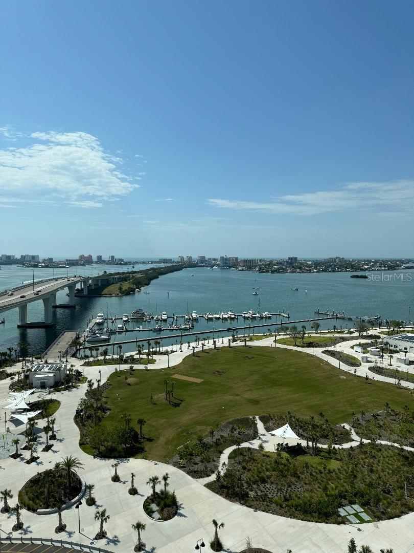 Coachman park across the street