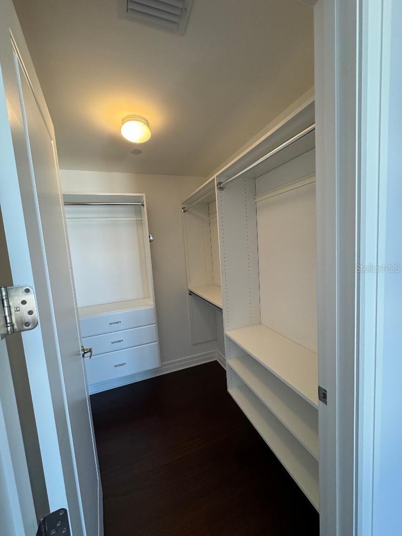 3rd bedroom walk in closet