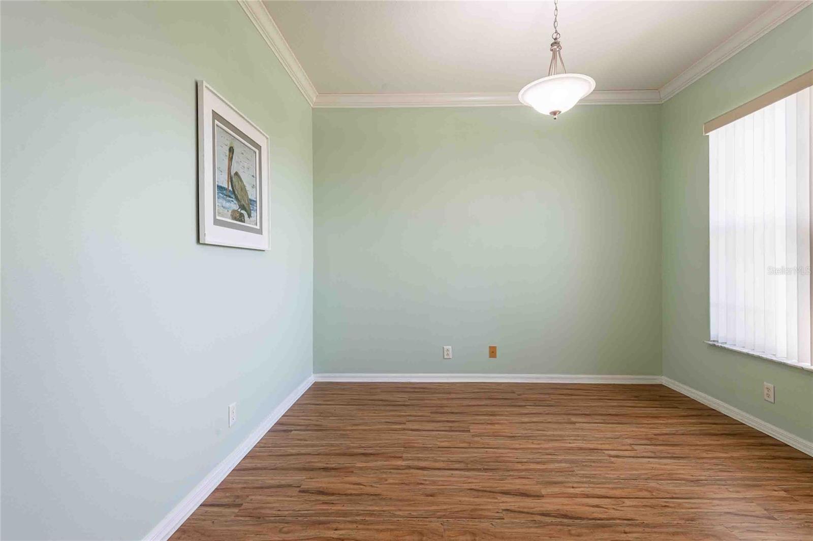 Den/office off of the foyer.