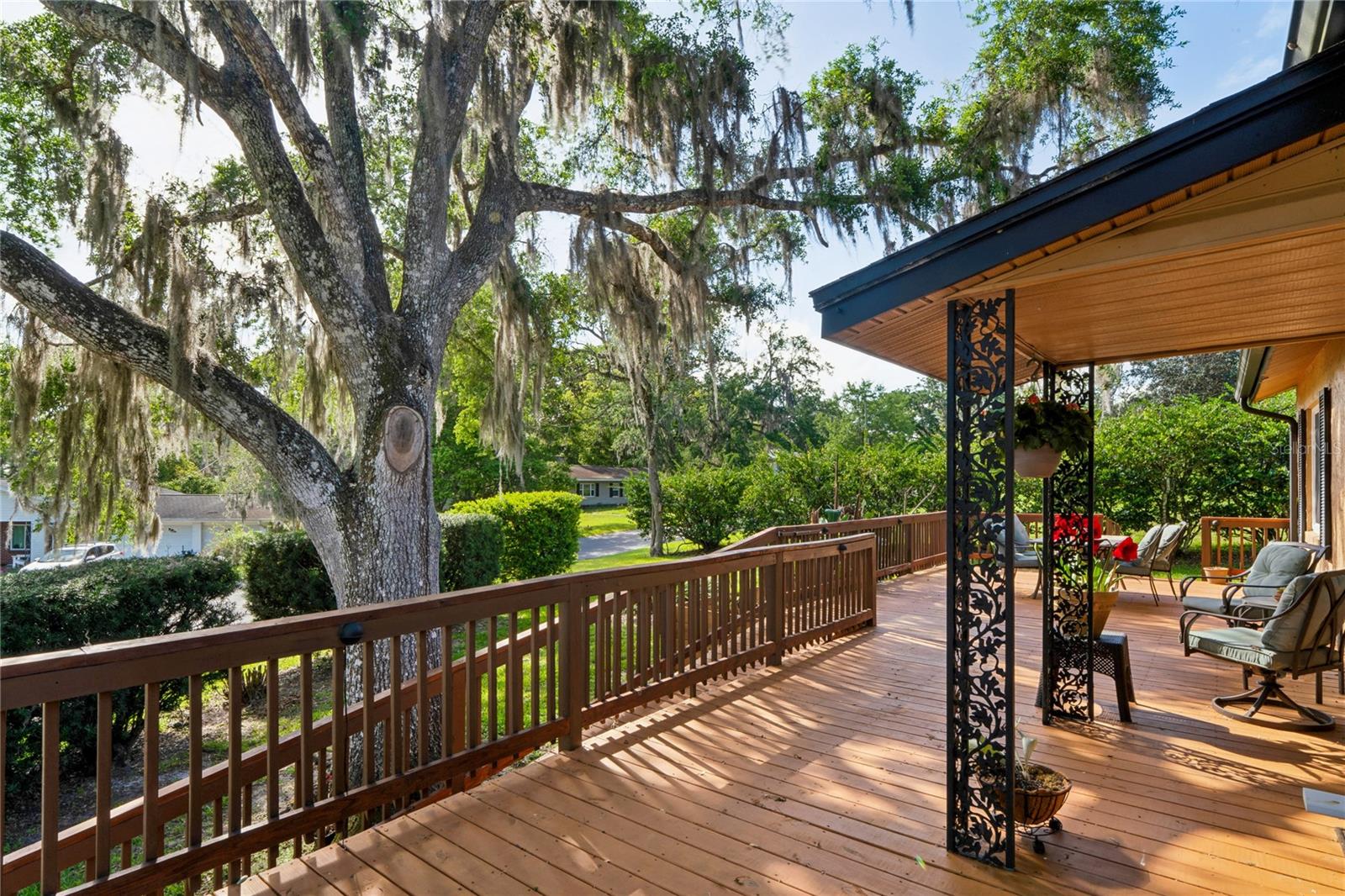 Porch off living room