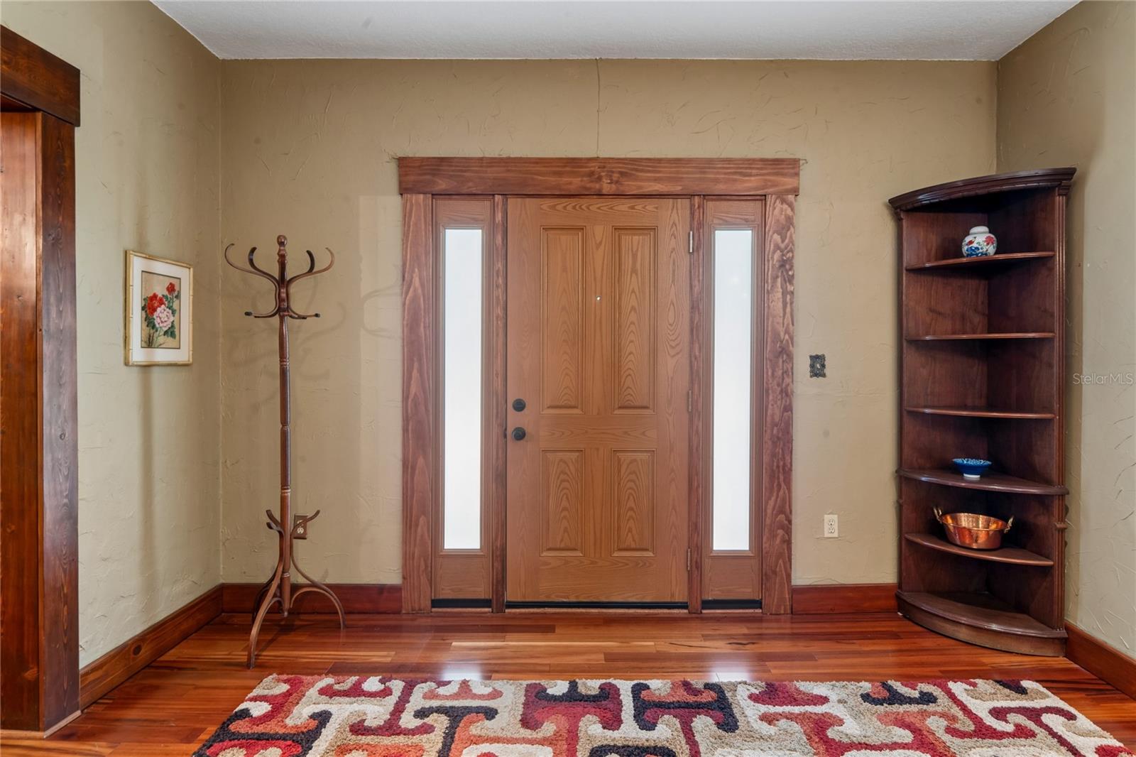 Inside front entry way