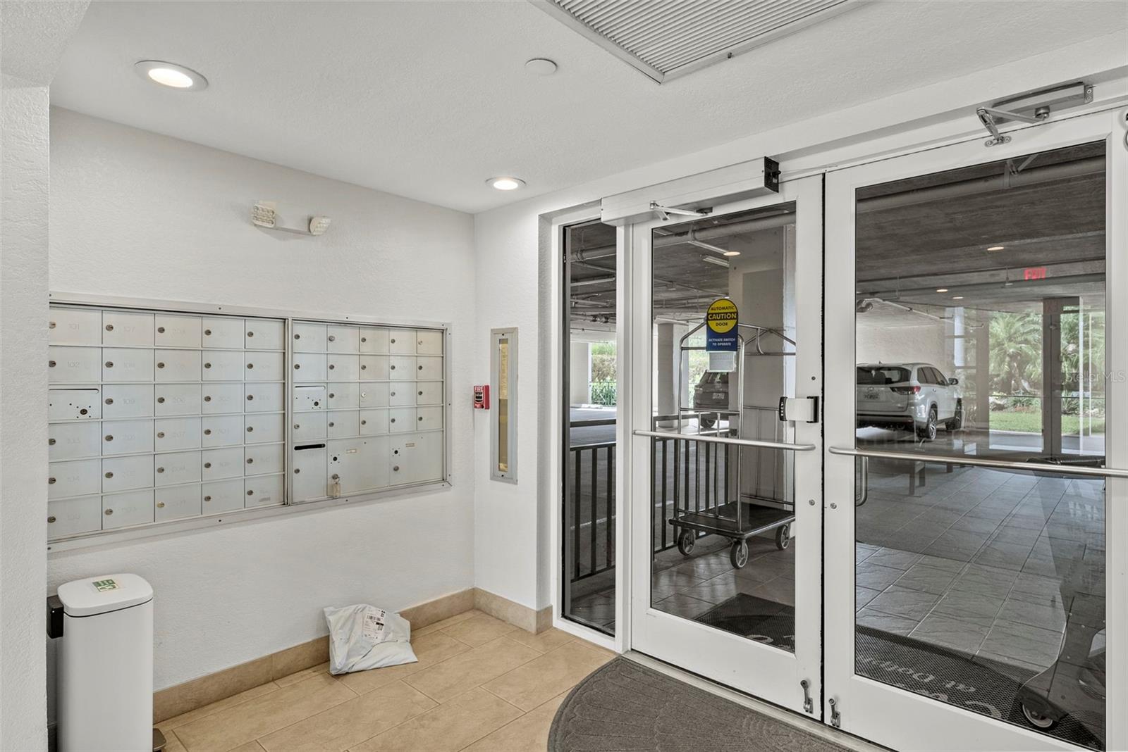 Mailbox Area in Lobby