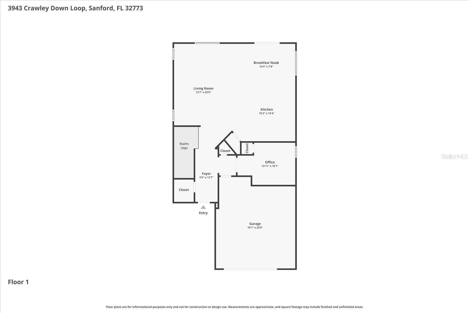 3943 CRAWLEY DOWN LOOP, SANFORD, FL, 32773