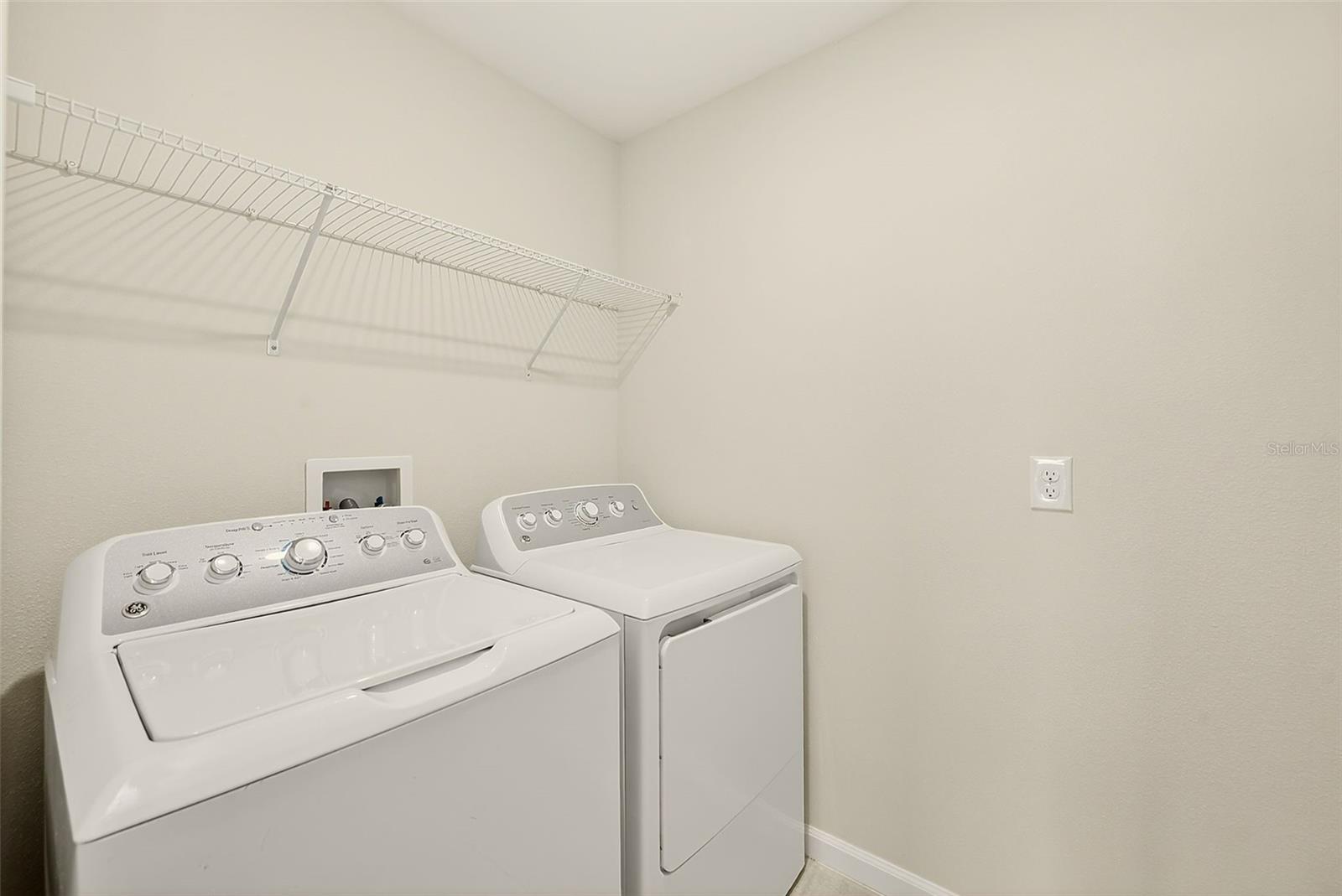 UPPER LAUNDRY SUITE INCLUDING WASHER & DRYER