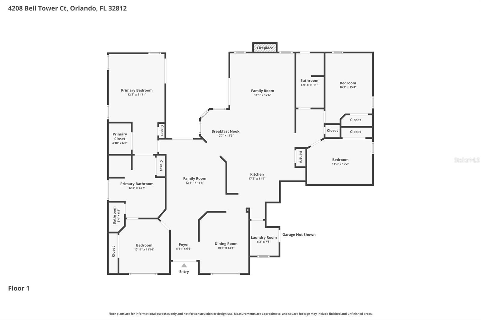 4208 BELL TOWER CT, BELLE ISLE, FL, 32812