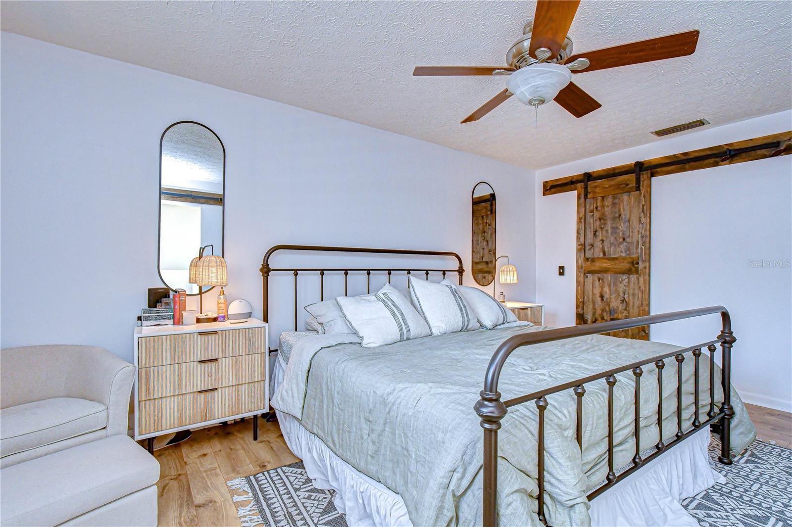 Comfortable and private space.