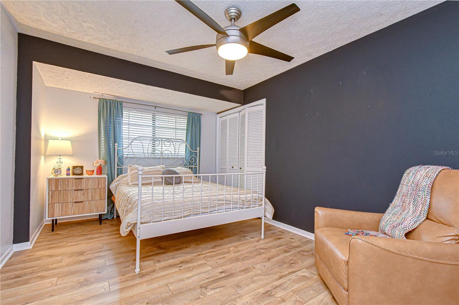 Generously sized secondary bedroom.