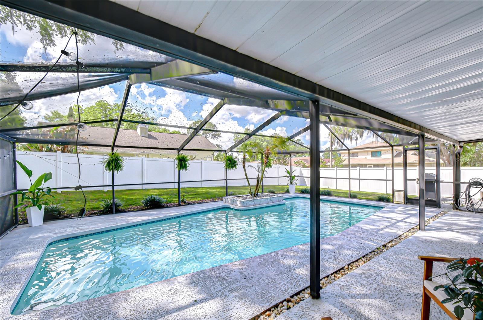 Sparkling pool perfect for relaxing or entertaining.