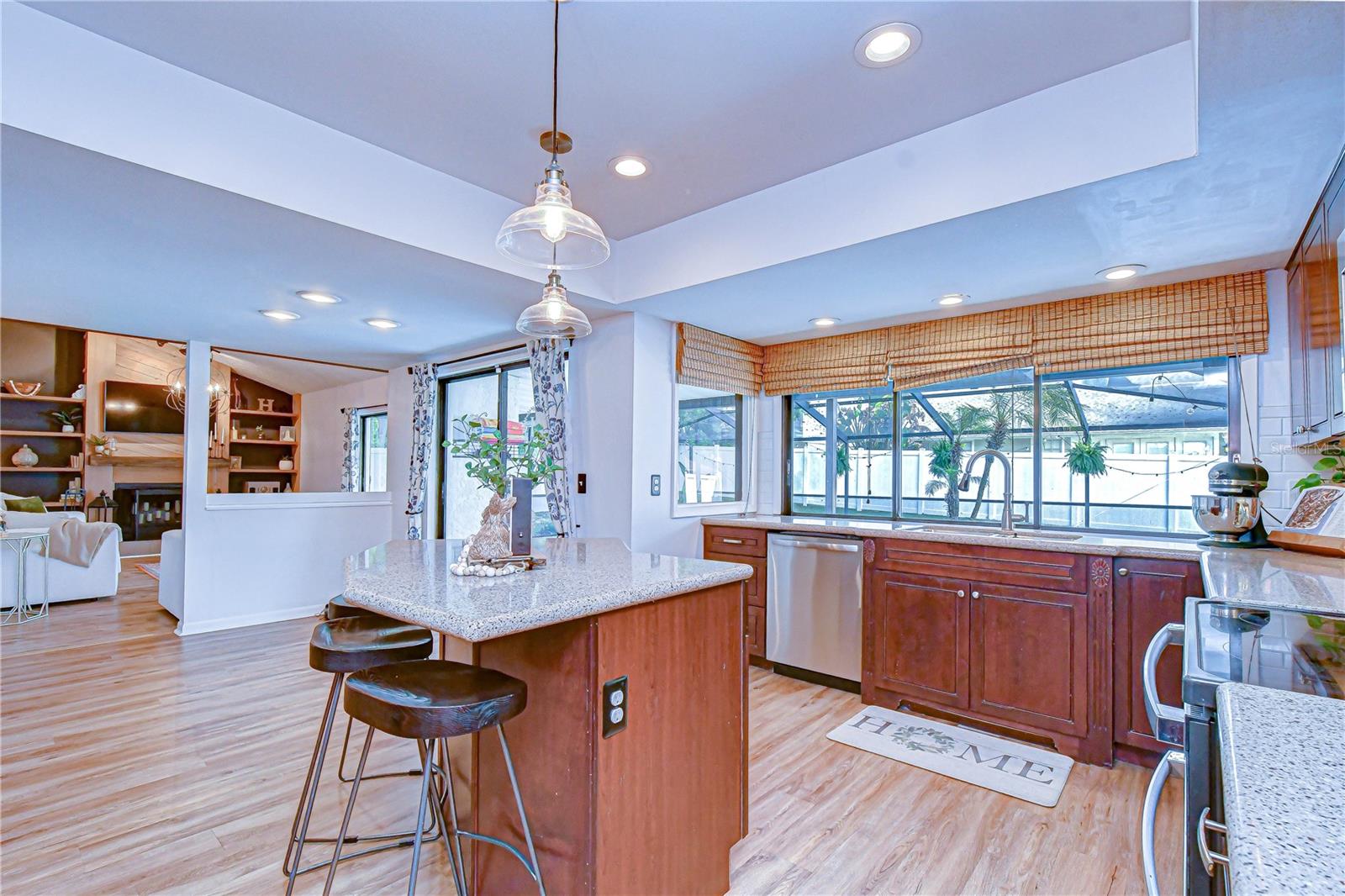 Elegant and durable granite surfaces.