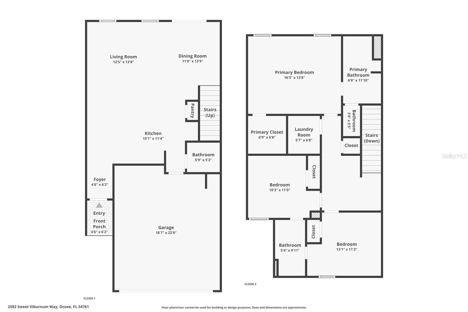 2582 SWEET VIBURNUM WAY, OCOEE, FL, 34761