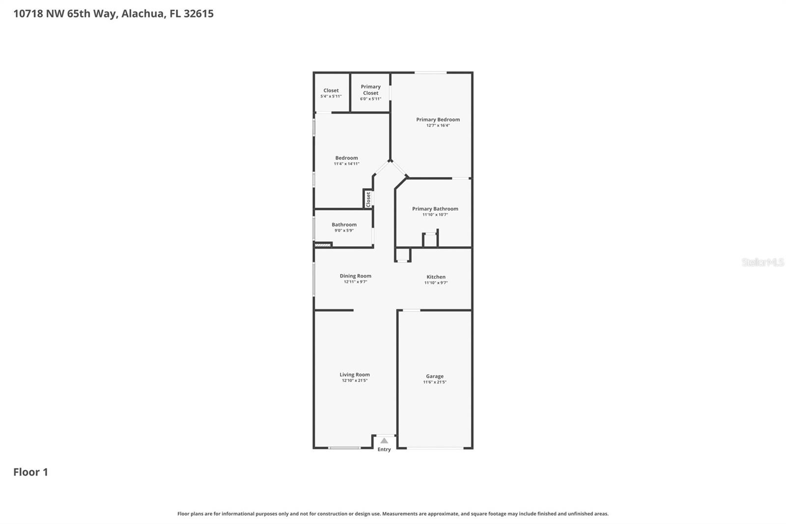10718 NW 65TH WAY, ALACHUA, FL, 32615