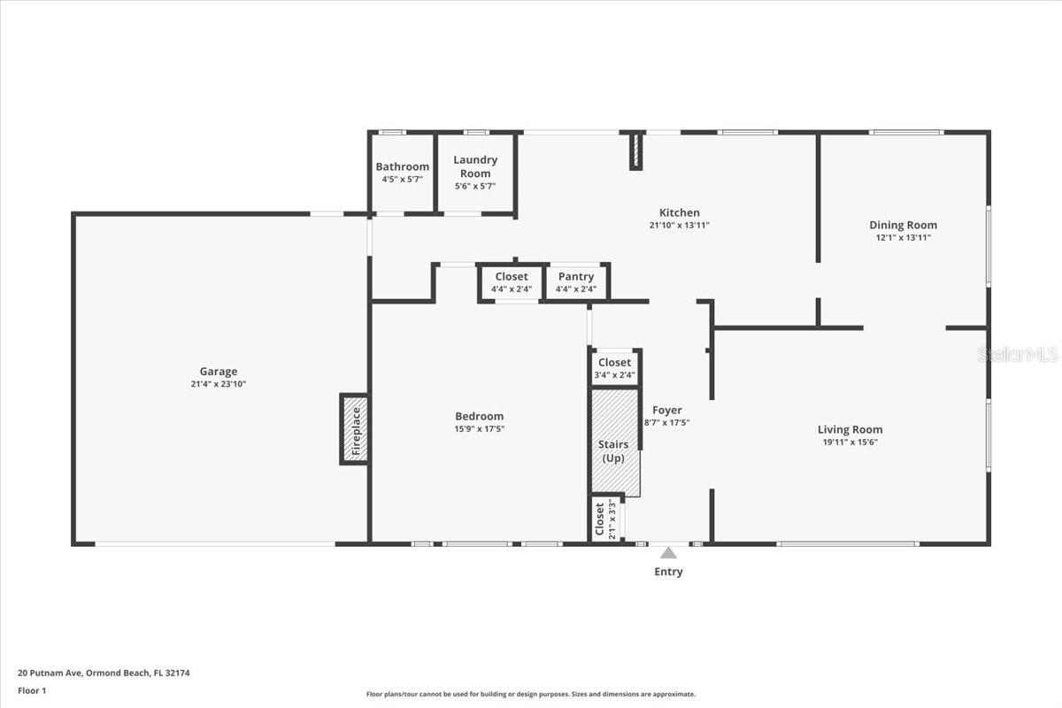 20 PUTNAM AVE, ORMOND BEACH, FL, 32174
