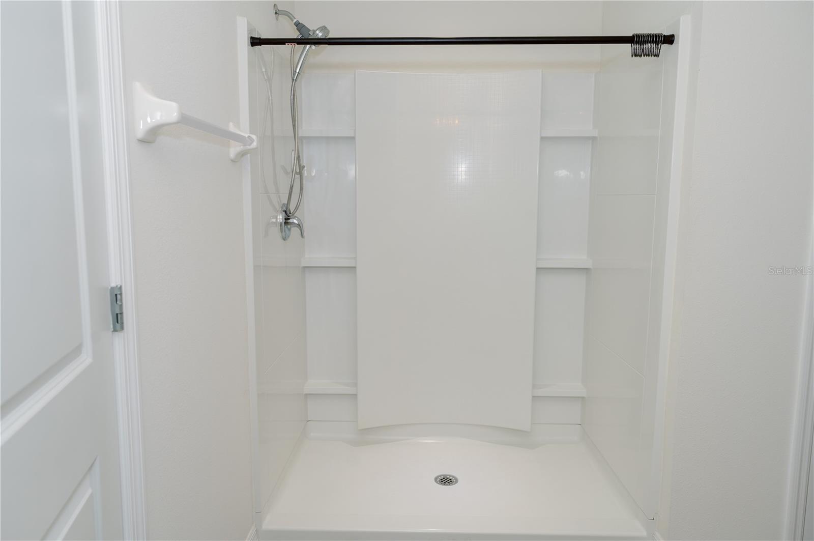 Primary bathroom shower