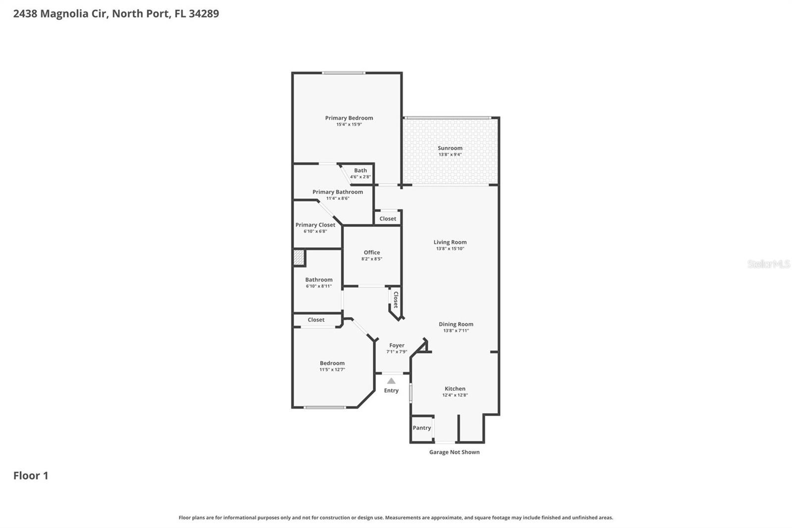 2438 MAGNOLIA CIR, NORTH PORT, FL, 34289