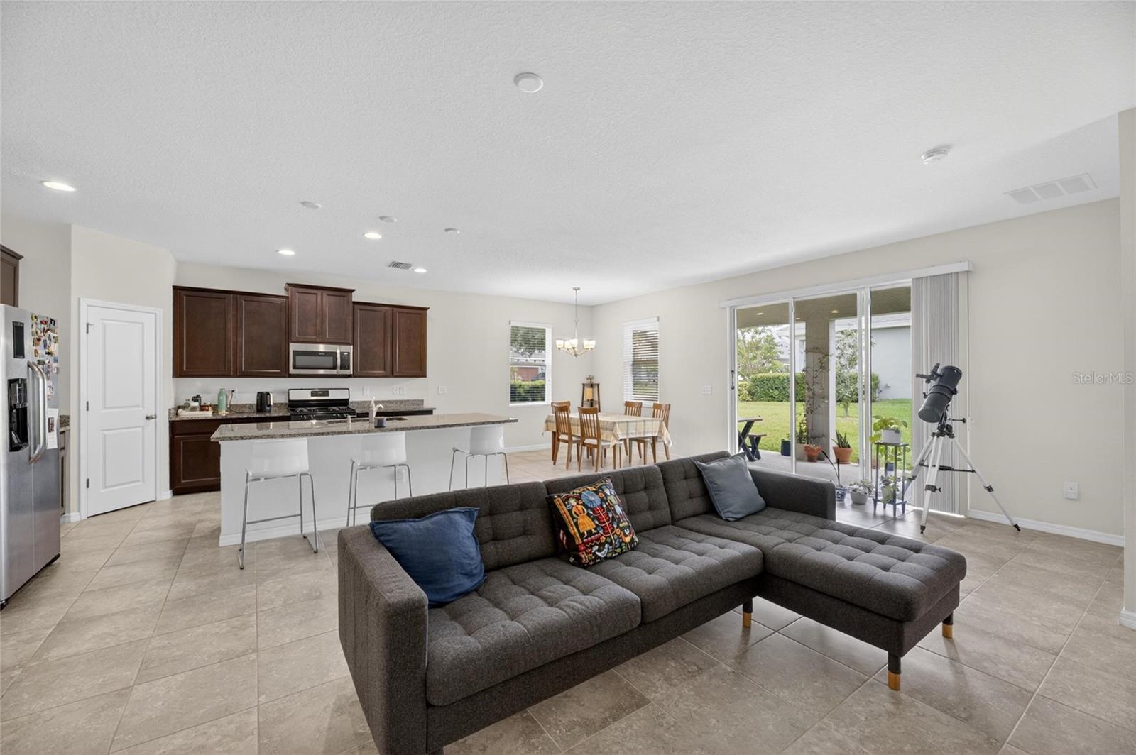 Expansive Great Room & Kitchen