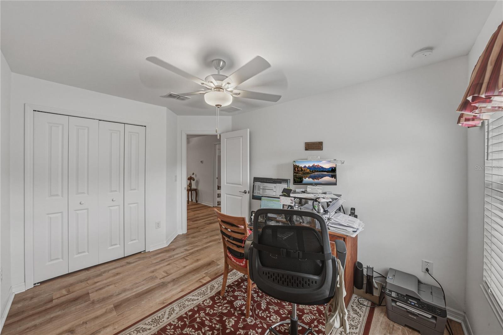 Third Bedroom with Ceiling Fan