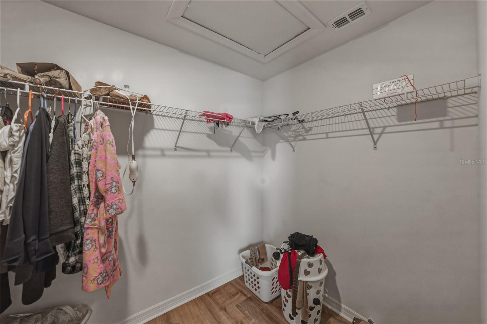 Primary Suite Walk In Closet