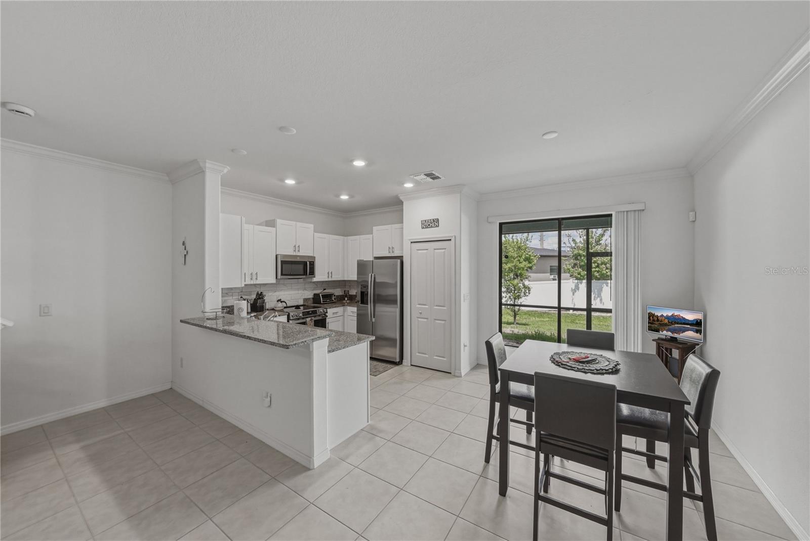 Kitchen and Dining Area