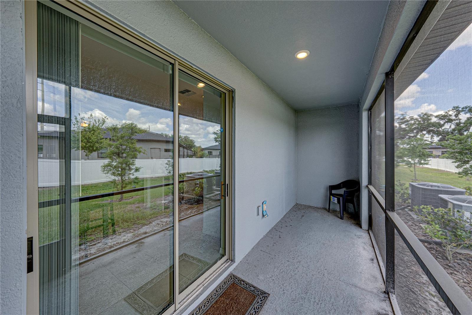 Covered Screened Lanai