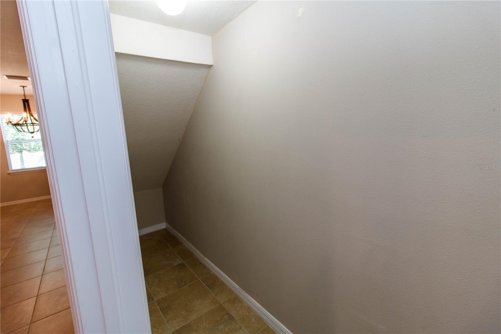 Under stairs storage