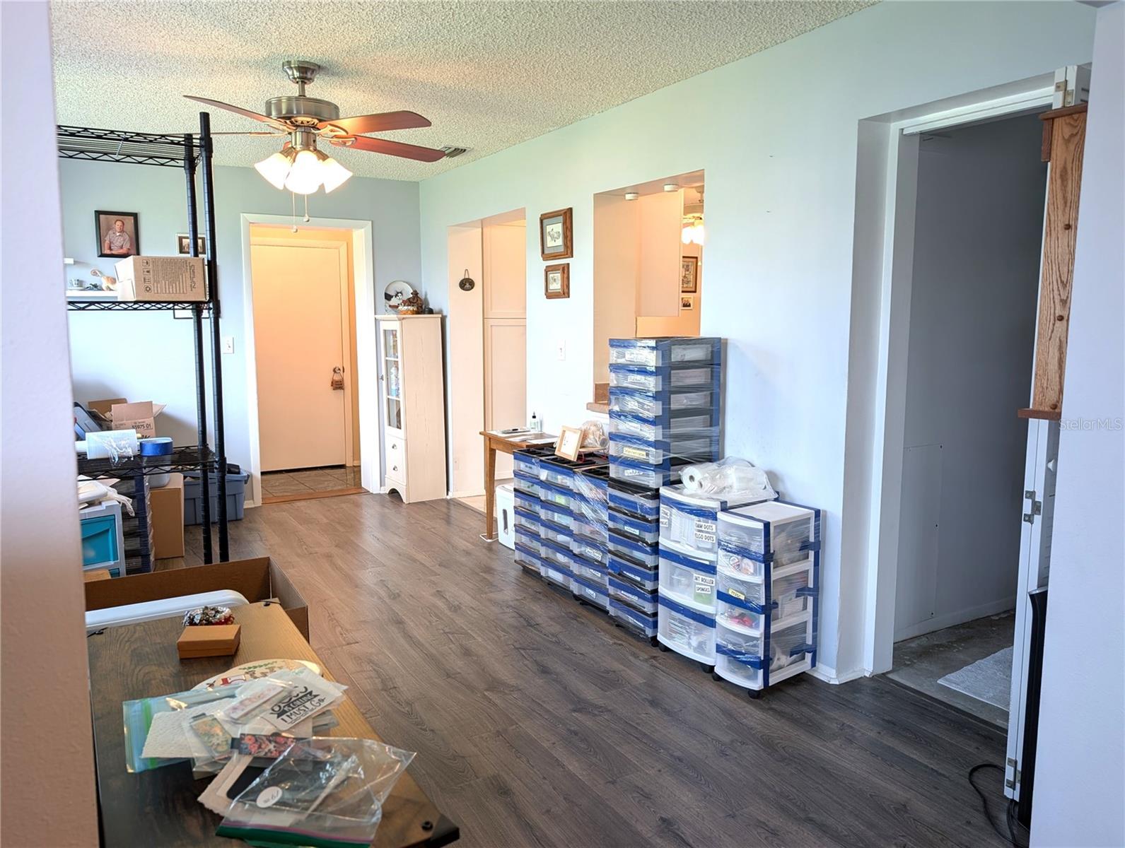 View from Bonus Room of Utility Room to the right