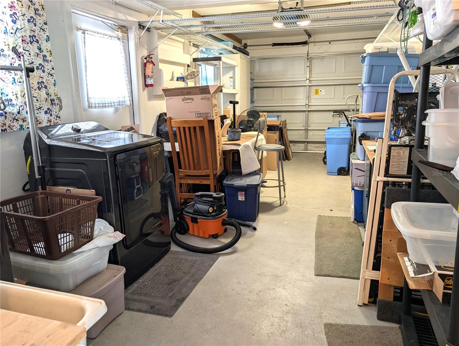 Extended Garage with 1/2 HP Craftsman Opener