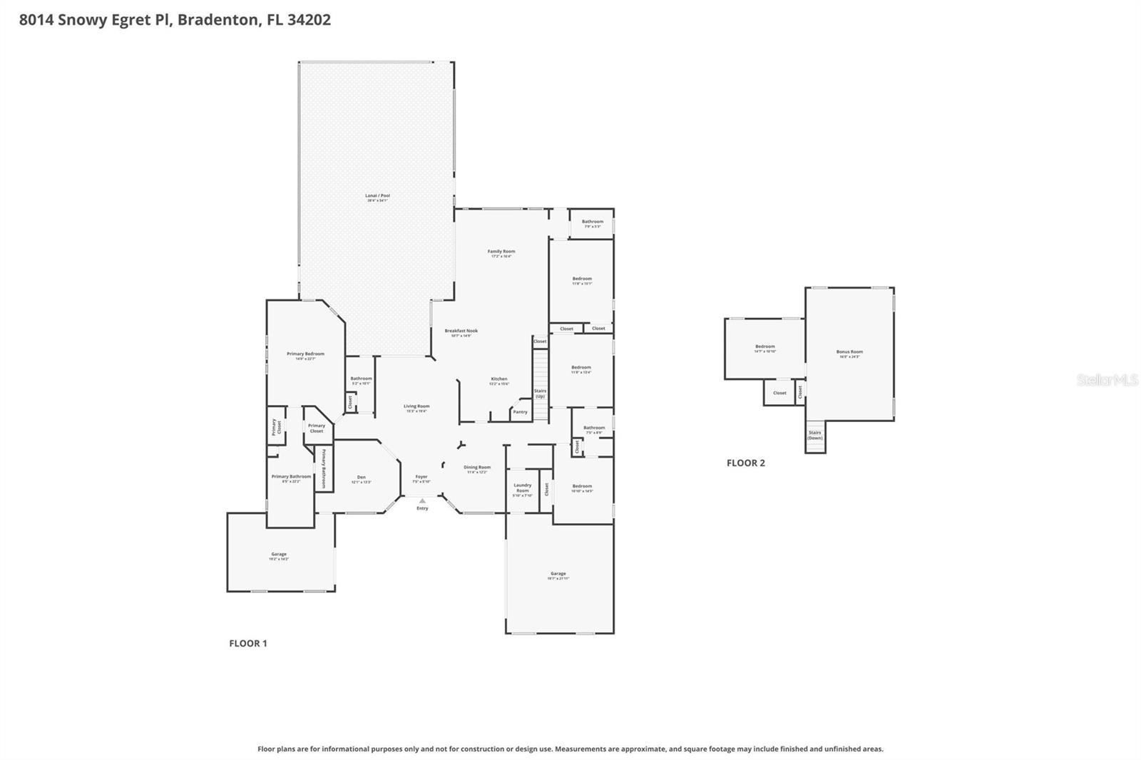 8014 SNOWY EGRET PL, BRADENTON, FL, 34202
