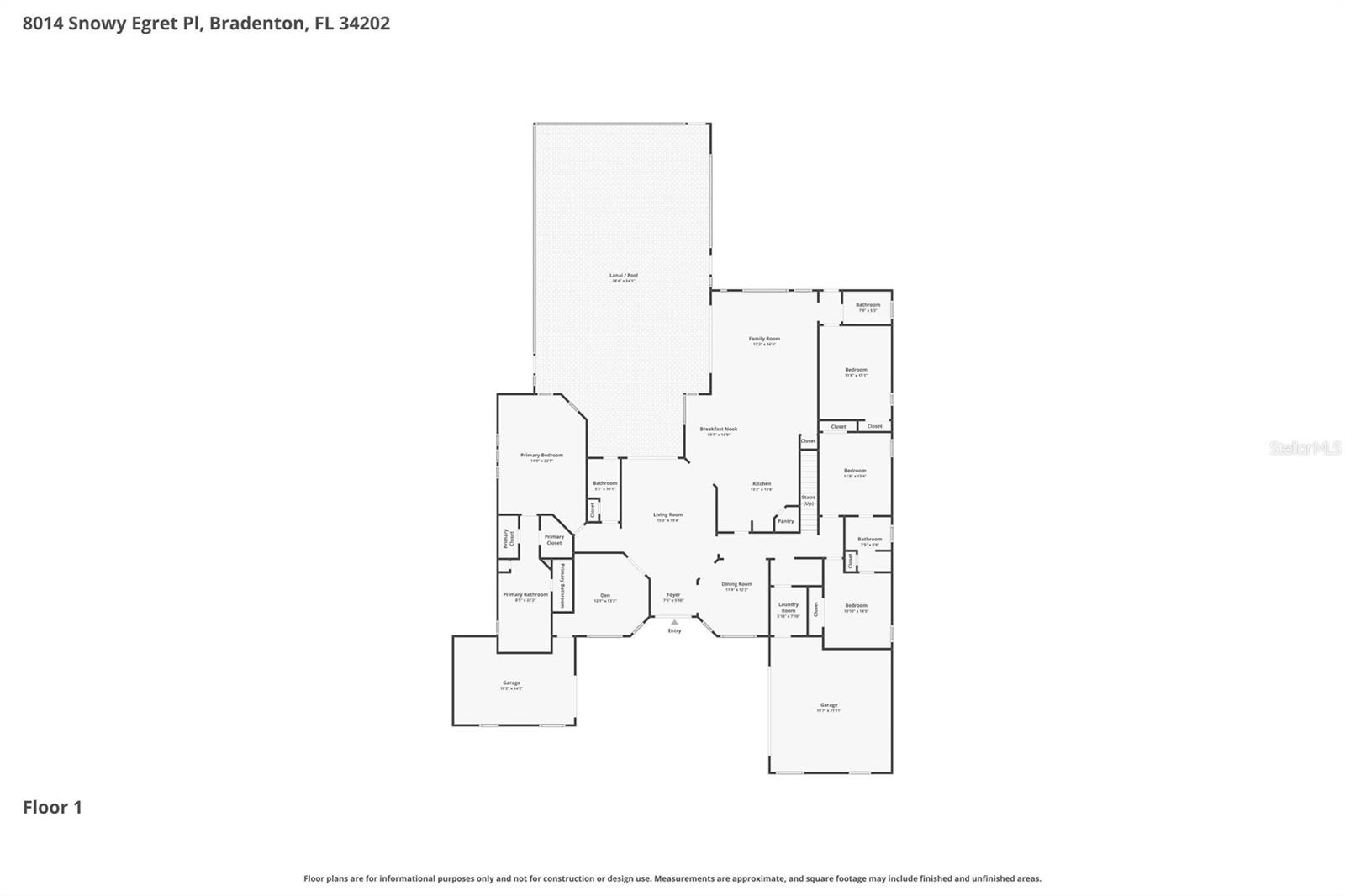 8014 SNOWY EGRET PL, BRADENTON, FL, 34202
