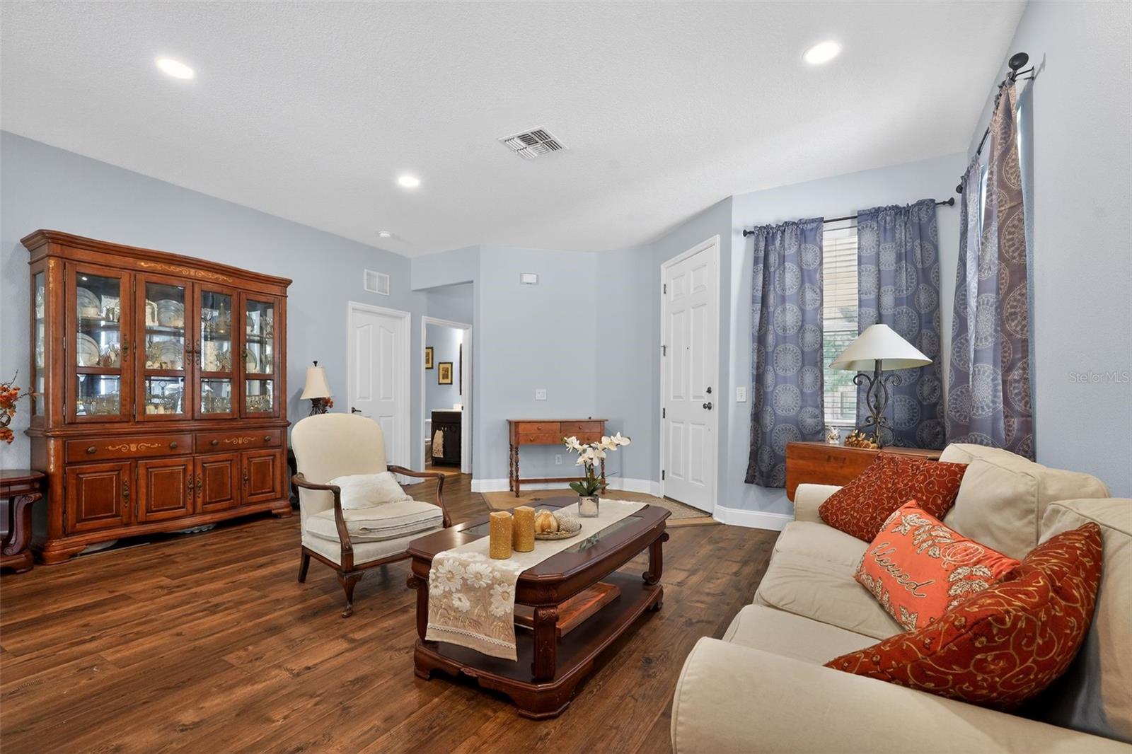 Living Room and Dining Room