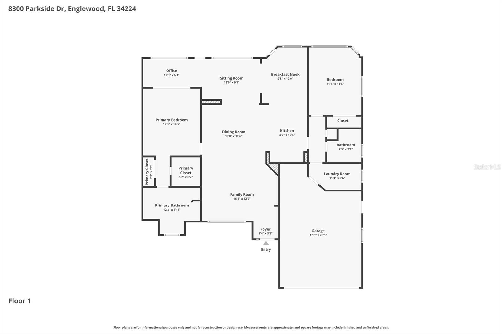 8300 PARKSIDE DR, ENGLEWOOD, FL, 34224