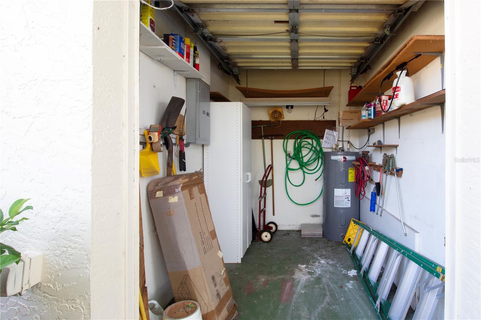 Golf cart storage room