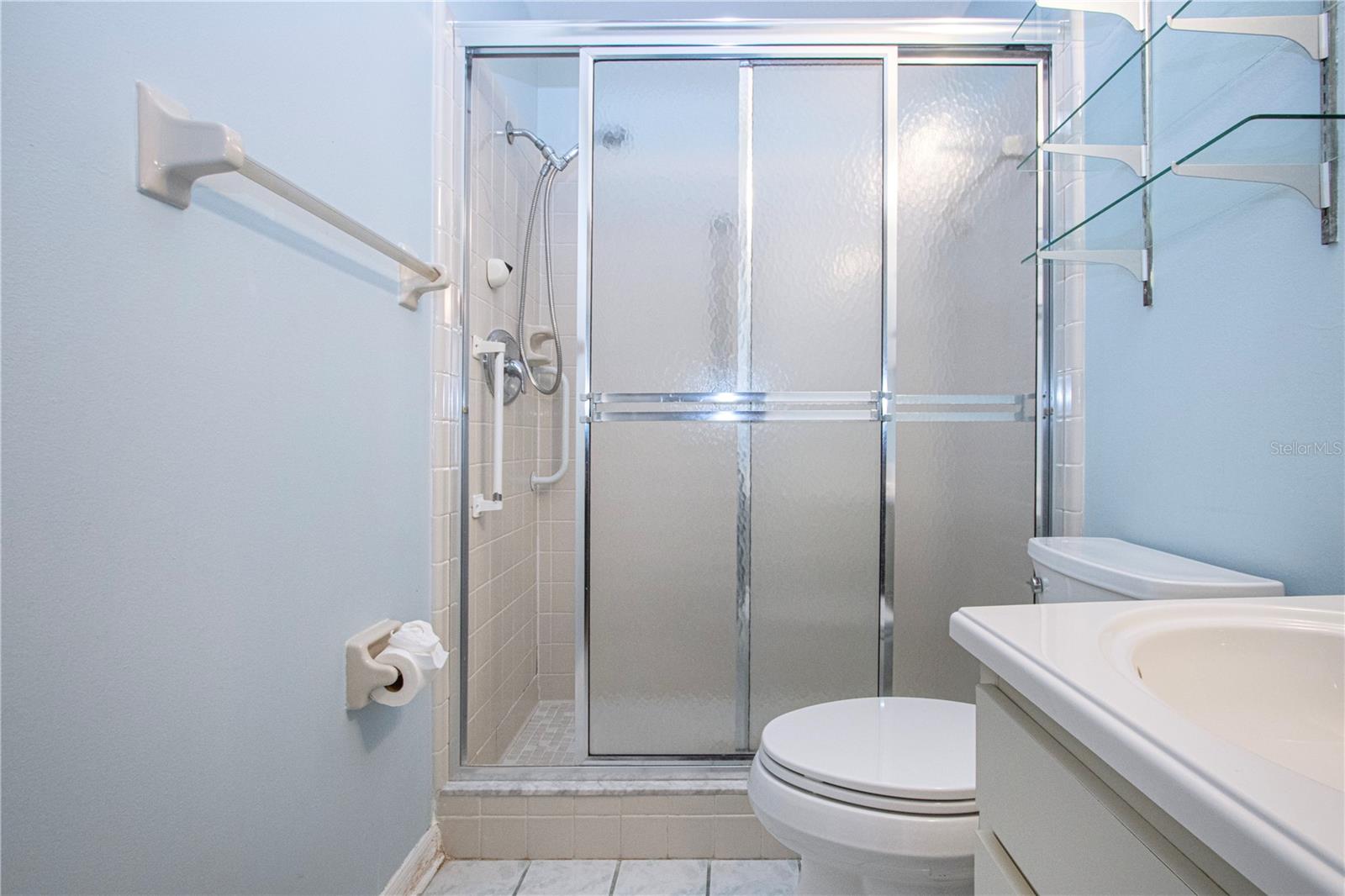 Ensuite bathroom with walk-in shower
